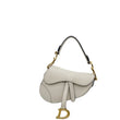 Christian Dior Saddle Bag White