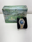 Rolex Datejust 36mm Two Tone Diamond Bezel Watch w/No Hole Case