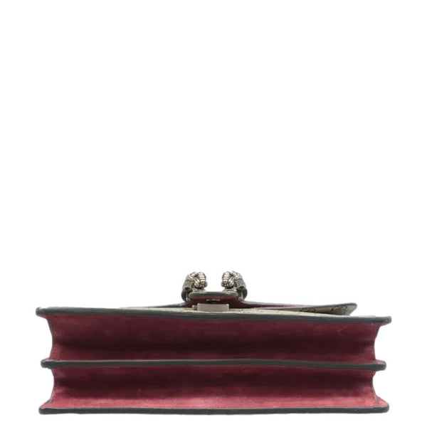 GUCCI Dionysus Medium Blooms GG Supreme Canvas Shoulder Bag Beige 400249