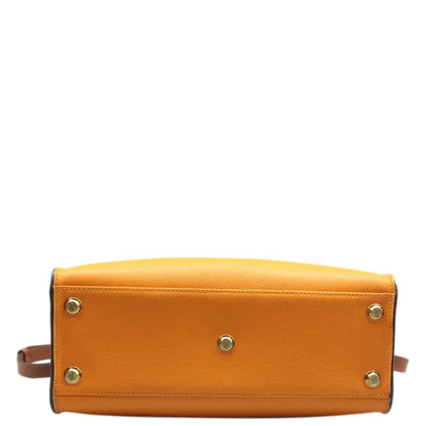 Louis Vuitton On My Side MM Monogram Canvas Shoulder Bag Orange