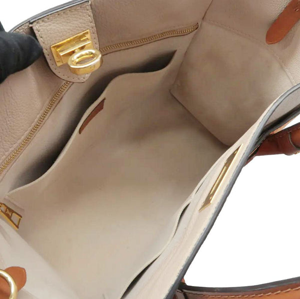 Louis Vuitton On My Side MM Monogram Canvas Shoulder Bag Orange