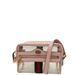 Gucci Vinyl Web Mini Ophidia Transparent Shoulder Bag