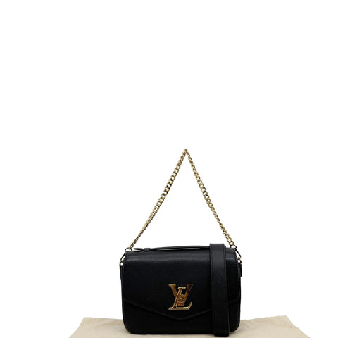 Louis Vuitton Grained Oxford Lockme Bag