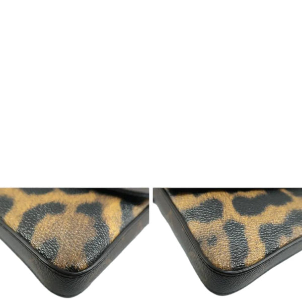 LOUIS VUITTON Pochette Felicie Monogram Canvas  rigt corner look