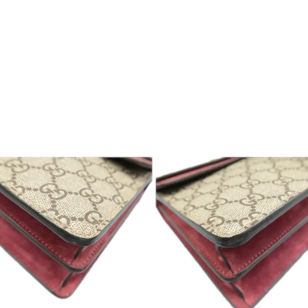 GUCCI Dionysus Medium Blooms Shoulder Bag Beige corner lookGUCCI Dionysus Medium Blooms Shoulder Bag Beige front sideGUCCI Dionysus Medium Blooms Shoulder Bag Beige corner