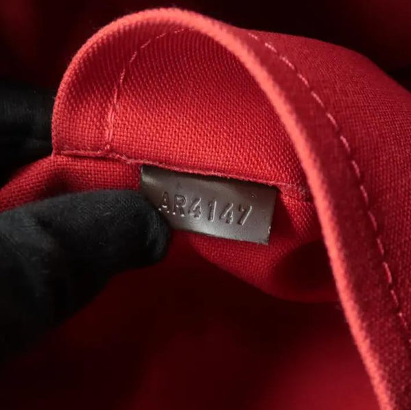 LOUIS VUITTON Duomo Damier Ebene Crossbody Bag Brown