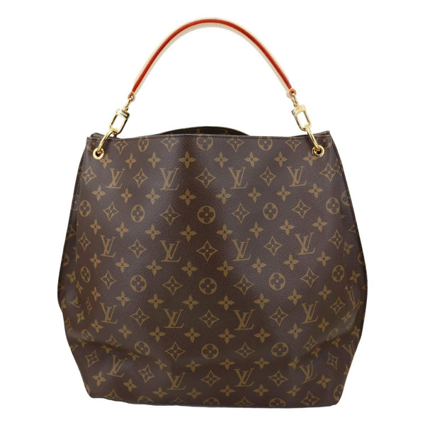 LOUIS VUITTON Metis Hobo Monogram Canvas Shoulder Bag Brown