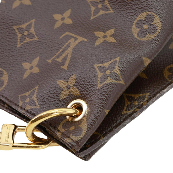 LOUIS VUITTON Metis Hobo Monogram Canvas Shoulder Bag Brown