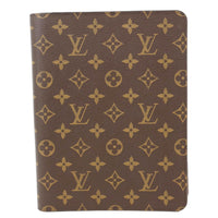 Louis Vuitton Desk Agenda Brown Monogram Planner Cover - Front