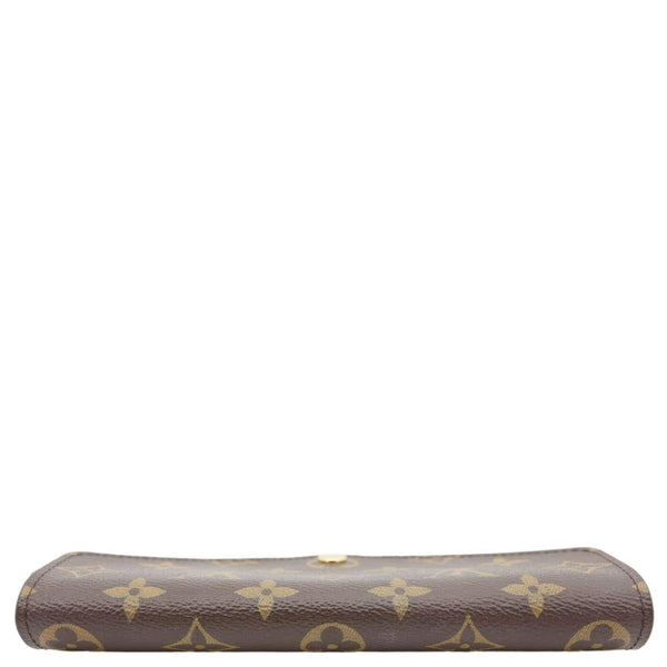 LOUIS VUITTON Sarah Monogram Canvas Wallet Red