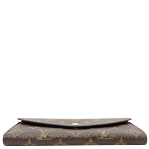 LOUIS VUITTON Sarah Monogram Canvas Wallet Red