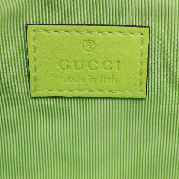 GUCCI GG Marmont Mini Matelasse Lambskin Leather Shoulder Bag Bright Green 841290