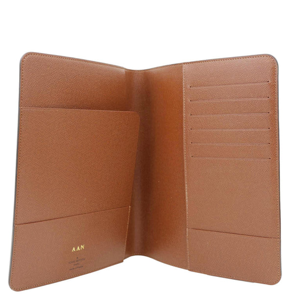 LOUIS VUITTON Desk Agenda Monogram Canvas Planner Cover Brown