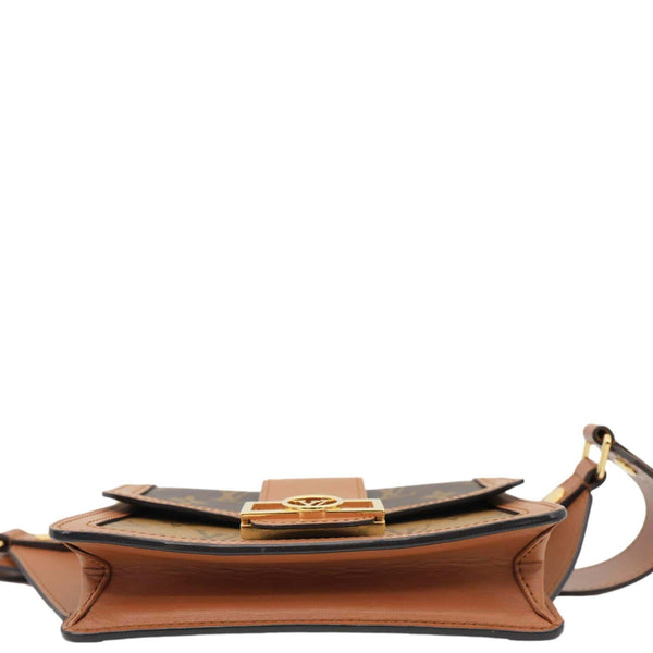 LOUIS VUITTON Dauphine Monogram Reverse Canvas Bumbag Brown