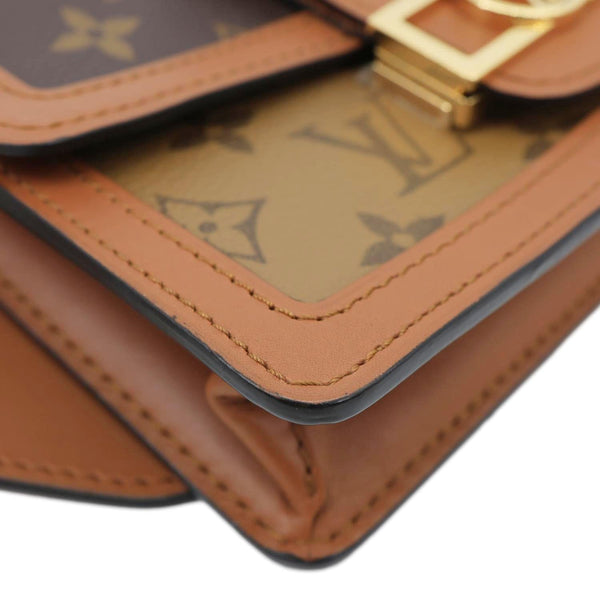 LOUIS VUITTON Dauphine Monogram Reverse Canvas Bumbag Brown