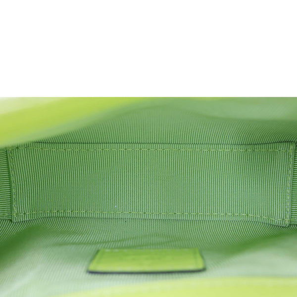 GUCCI GG Marmont Mini Matelasse Lambskin Leather Shoulder Bag Bright Green 841290