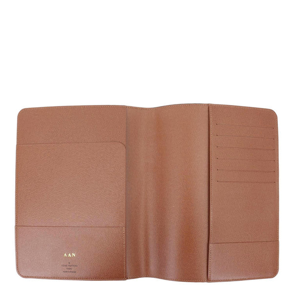 LOUIS VUITTON Desk Agenda Monogram Canvas Planner Cover Brown
