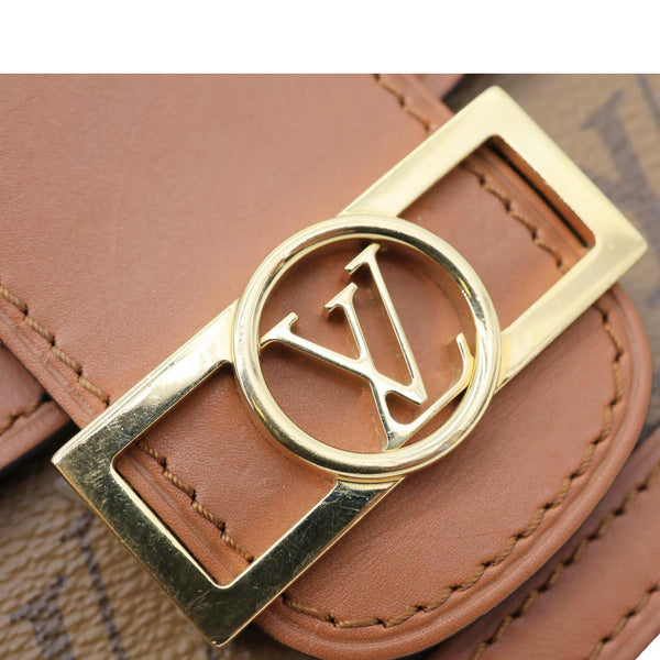 LOUIS VUITTON Dauphine Monogram Reverse Canvas Bumbag Brown
