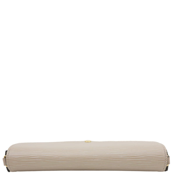 LOUIS VUITTON Felicie Pochette Epi Leather Crossbody Bag Beige