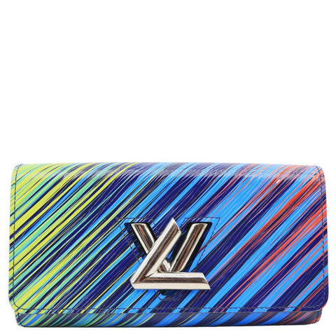 LOUIS VUITTON Twist Tropical Epi Leather Wallet Multicolor