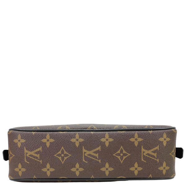LOUIS VUITTON Trousse Toilette Monogram Canvas Cosmetic Pouch Brown
