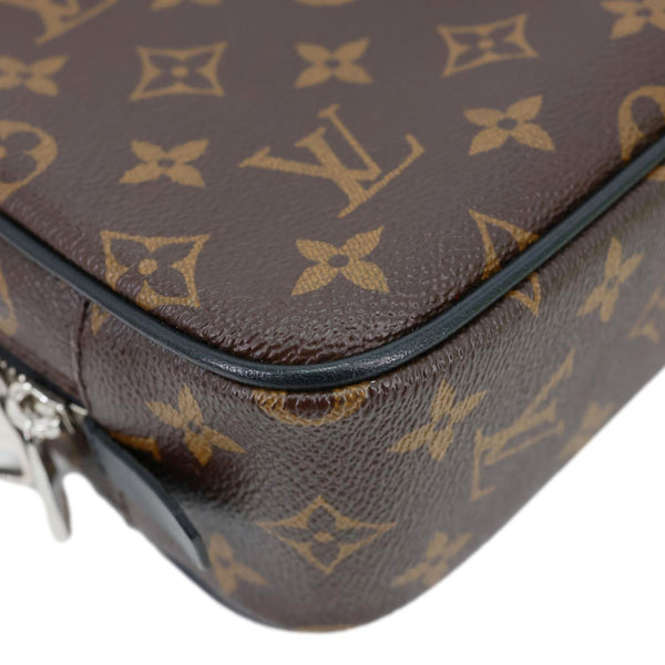 LOUIS VUITTON Trousse Toilette Monogram Canvas Cosmetic Pouch Brown