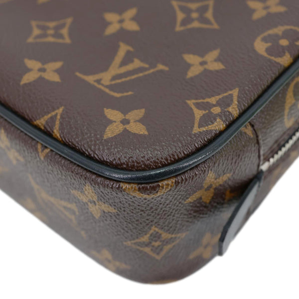 LOUIS VUITTON Trousse Toilette Monogram Canvas Cosmetic Pouch Brown