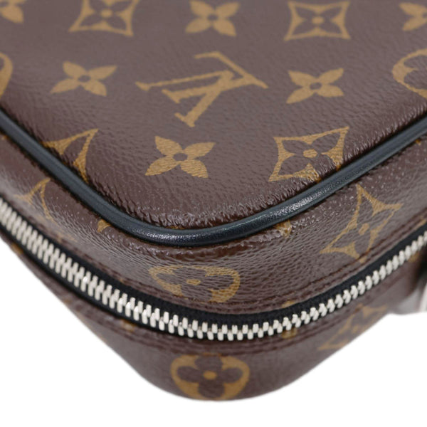 LOUIS VUITTON Trousse Toilette Monogram Canvas Cosmetic Pouch Brown
