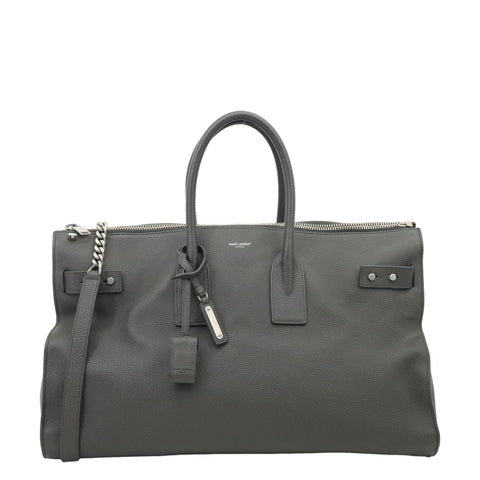Saint Laurent Sac de Jour Souple Leather 36H Duffle Bag