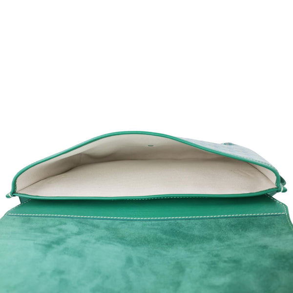 GOYARD Coursier Canvas Messenger Bag Green