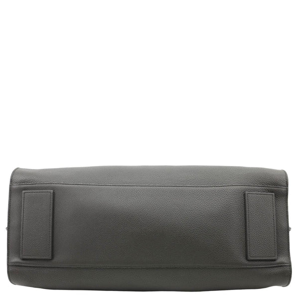 YVES SAINT LAURENT Sac de Jour 36H Souple Leather Duffle Bag Black