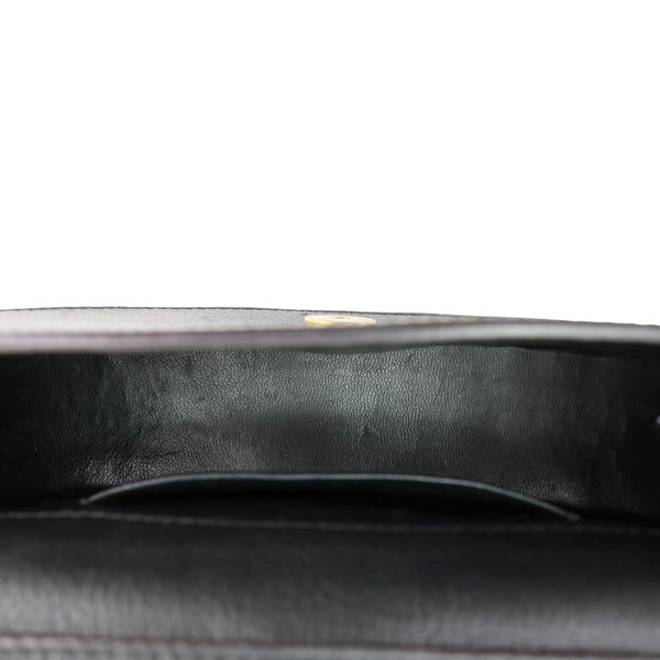 CHLOE Nile Bracelet Minaudiere Small Leather Crossbody Bag Black