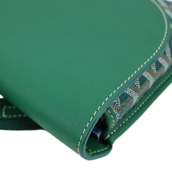 GOYARD Coursier Canvas Messenger Bag Green