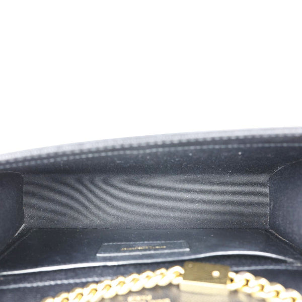 YVES SAINT LAURENT Kate Small Grain De Poudre Leather Crossbody Bag Black