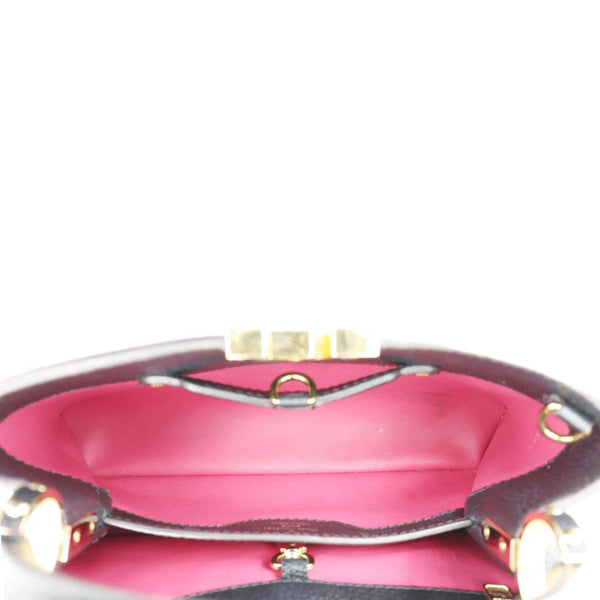 LOUIS VUITTON Capucines BB Taurillon Leather Satchel Bag Black