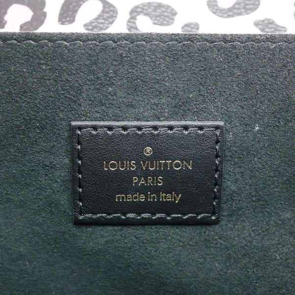 LOUIS VUITTON Metis Pochette Giant Monogram Wild At Heart Canvas Crossbody Bag Beige