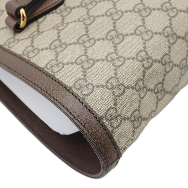 GUCCI Ophidia Medium GG Supreme Canvas Tote Bag Beige 631685
