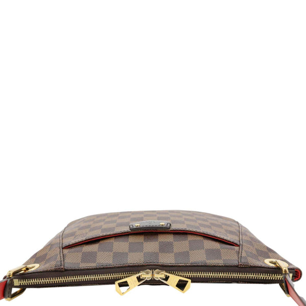 LOUIS VUITTON South Bank Besace Damier Ebene Crossbody Bag Brown