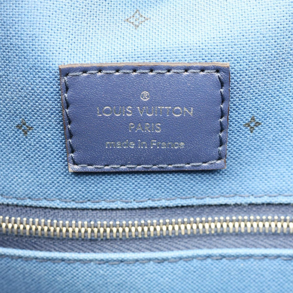 LOUIS VUITTON Onthego GM Monogram Escale Canvas Shoulder Bag Blue