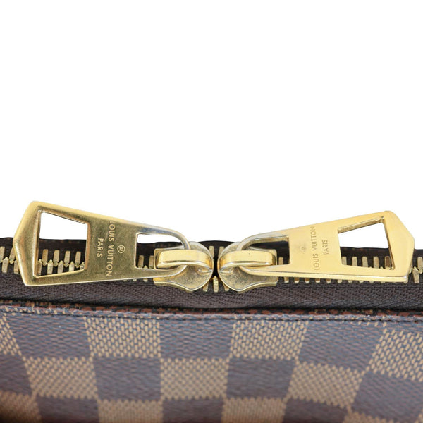 LOUIS VUITTON South Bank Besace Damier Ebene Crossbody Bag Brown