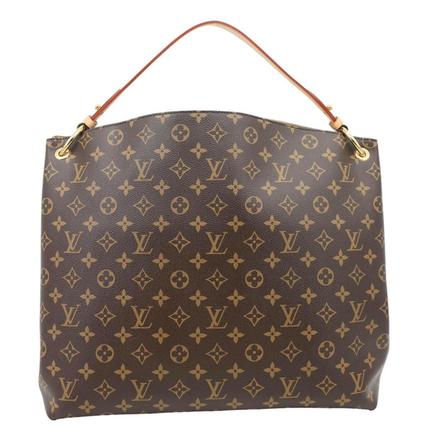 LOUIS VUITTON Graceful MM Monogram Canvas Shoulder Bag Brown