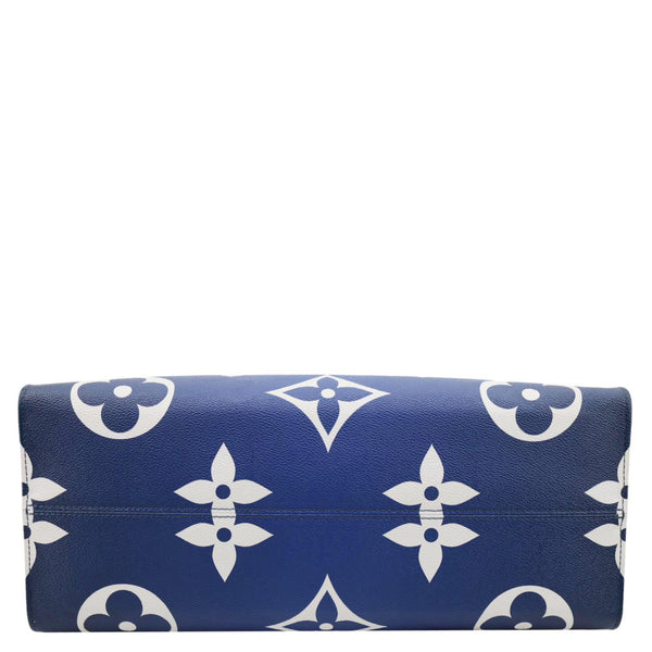 LOUIS VUITTON Onthego GM Monogram Escale Canvas Shoulder Bag Blue