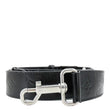 LOUIS VUITTON Monogram Embossed Leather Shoulder Strap Black