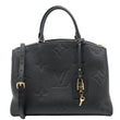 Louis Vuitton Grand Palais MM Black Monogram Empreinte Leather Shoulder Bag