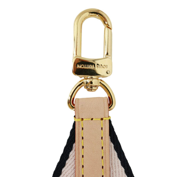 LOUIS VUITTON Speedy Bandouliere Jacquard Canvas Strap Pink