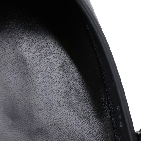 GUCCI Horsebit Calfskin Leather Mules Size 40 Black 850317