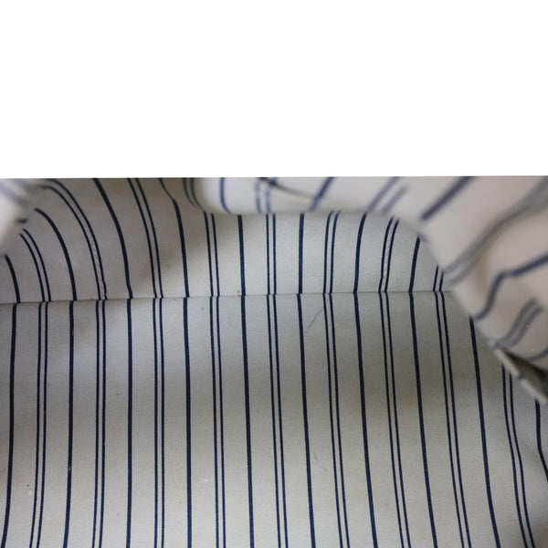 LOUIS VUITTON Artsy MM Monogram Empreinte Leather Hobo Bag Off White