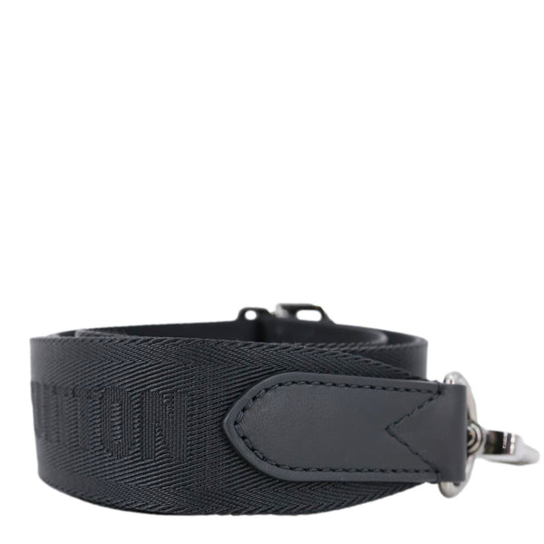 LOUIS VUITTON Keepall Bandouliere Jacquard Canvas Adjustable Shoulder Strap Black