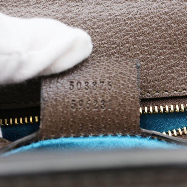 GUCCI Ophidia Medium GG Supreme Canvas Shoulder Bag Beige 503876