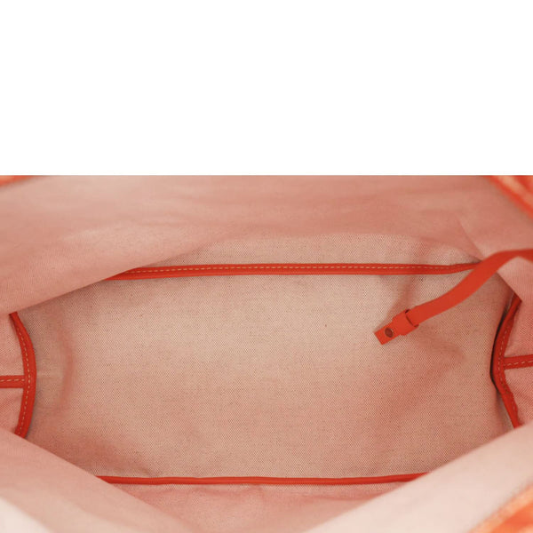 GOYARD Boheme Canvas Hobo Bag Orange